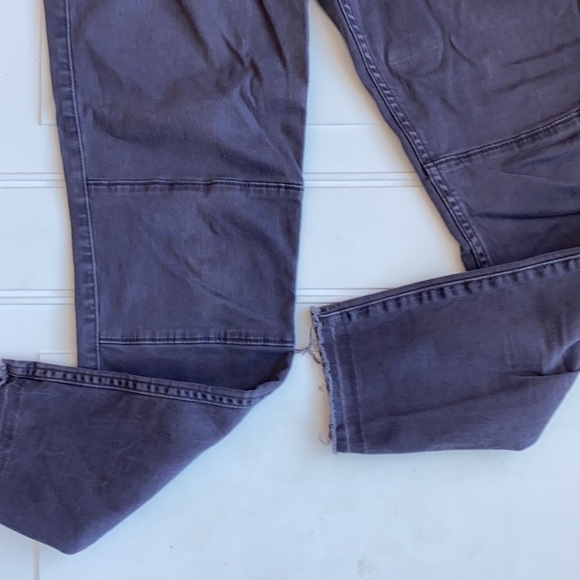 Hollister Moto Style Skinny Jeans Purple 7 - Picture 2 of 4